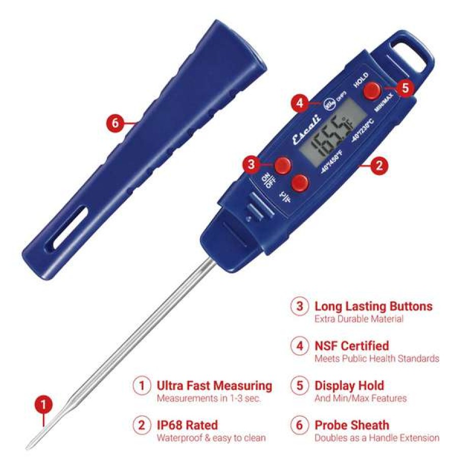 Cheap Escali Waterproof Digital Thermometer | * New