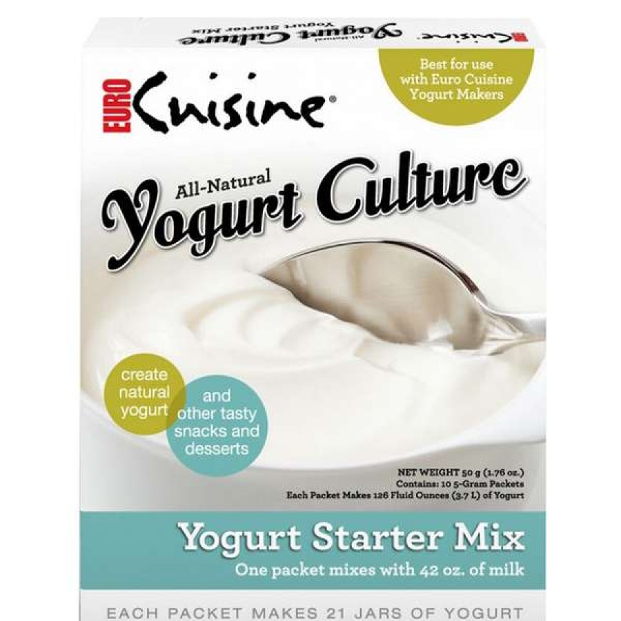 Official Euro Cuisine Yogurt Starter, 10 Packets | * Online