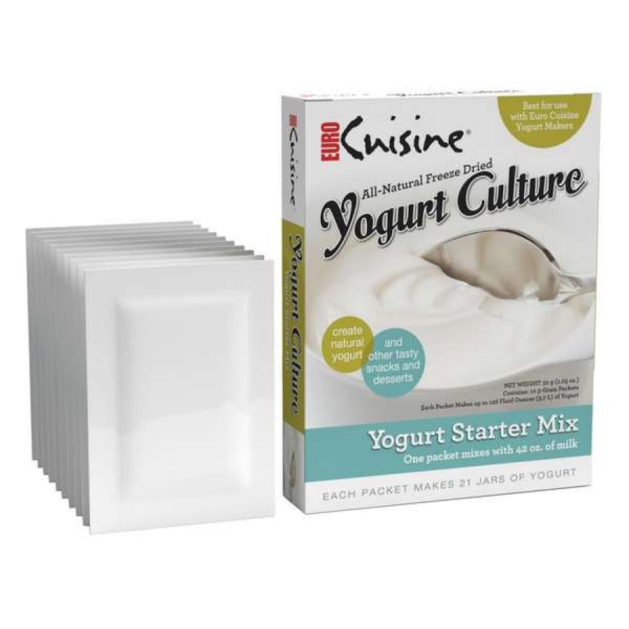 Official Euro Cuisine Yogurt Starter, 10 Packets | * Online