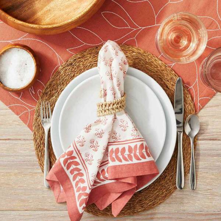 Popular Sur La Table Wraparound Napkins Rings, Set Of 4 | * Hot