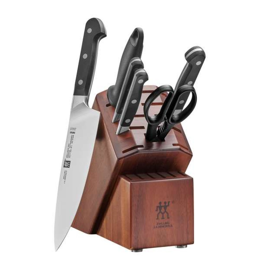 Cheap Zwilling J.A. Henckels Pro 7-Piece Block Set | * Wholesale