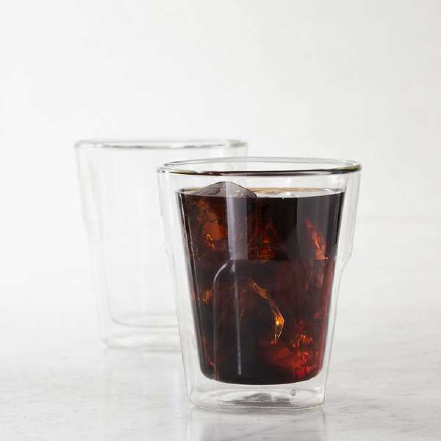 Best Sellers Sur La Table Vide Double-Wall Coffee Glasses, Set Of 2 | * Online