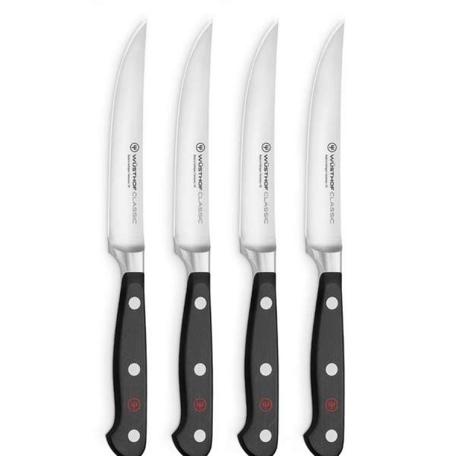 Reliable Quality Wusthof Classic 4-Piece Steak Knife Set | * Online