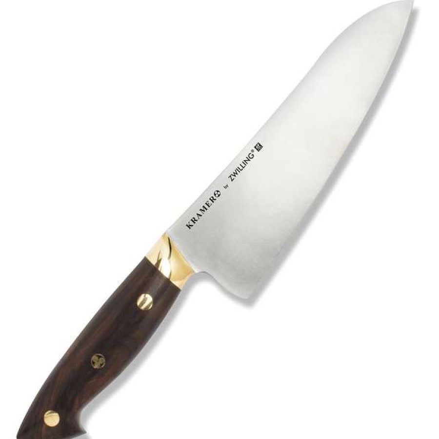 Free Delivery Bob Kramer 7 Carbon Steel Santoku Knife By Zwilling J.A. Henckels | * Hot