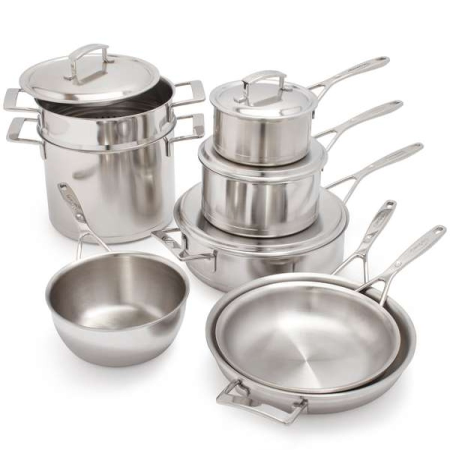 Bestsellers Demeyere Silver7 Stainless Steel 12-Piece Cookware Set | * Online