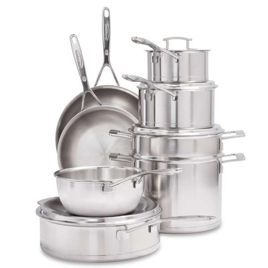 Bestsellers Demeyere Silver7 Stainless Steel 12-Piece Cookware Set | * Online