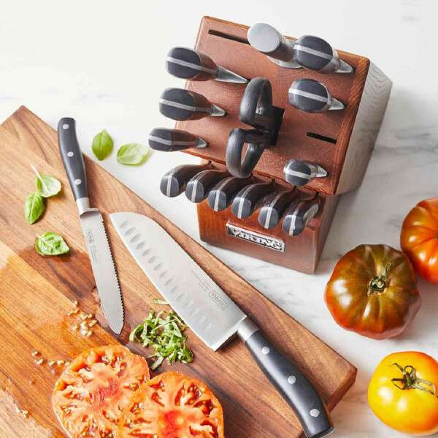 Latest Viking 17-Piece Knife Block Set | * Best