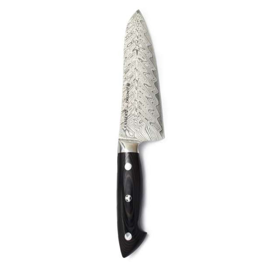 Closeout Sale Bob Kramer 7 Stainless Damascus Santoku Knife By Zwilling J.A. Henckels | * Online