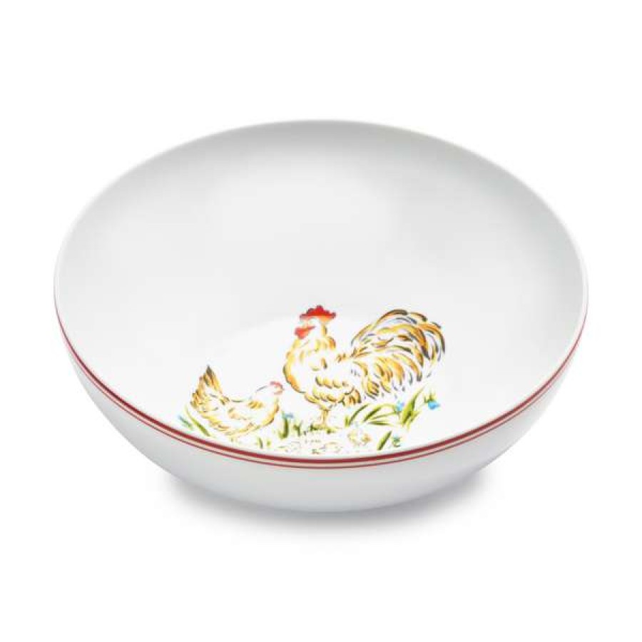 Official Farmhouse Rooster Serving Bowl | * Hot