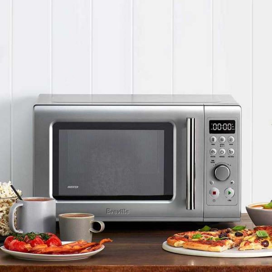 Top Selling Breville Compact Wave Soft Close Microwave | * New