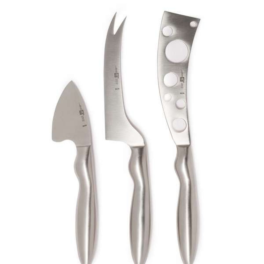 Excellent Quality Zwilling J.A. Henckels 3-Piece Cheese Knife Set | * Hot