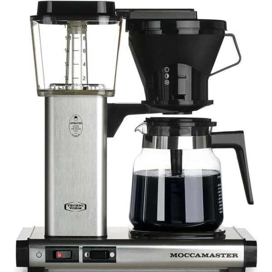 Less Expensive Moccamaster By Technivorm Kb, Brushed Silver | * Clearance