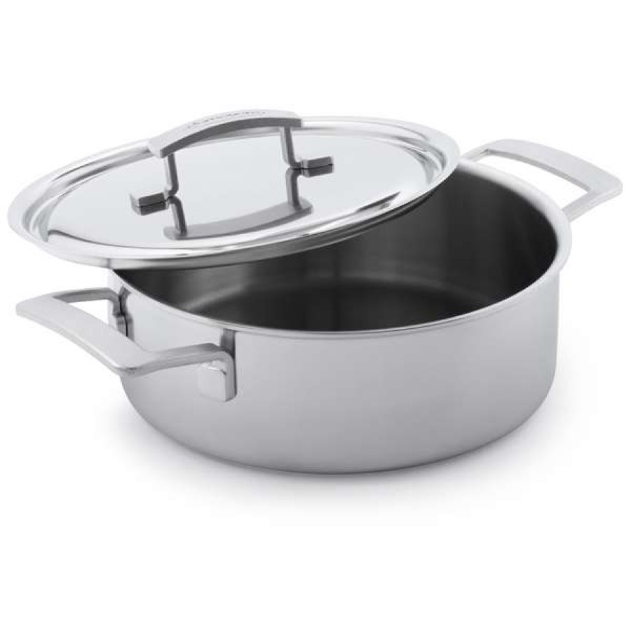 Best Sellers Demeyere Industry5 Stainless Steel Deep Saute Pan With Double Handle & Lid, 4 Qt. | * Clearance