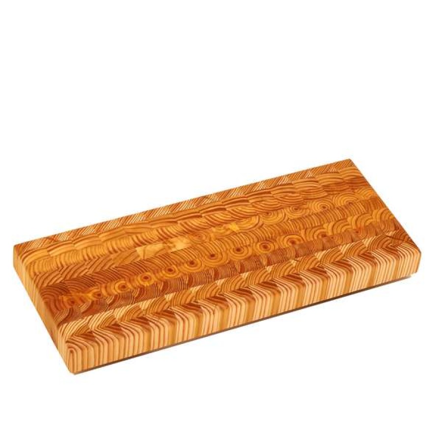 Official Larch Wood Double Cheese Board | * Hot