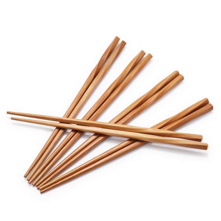 Cheap Twisted Bamboo Chopsticks, Set Of 5 | * Wholesale