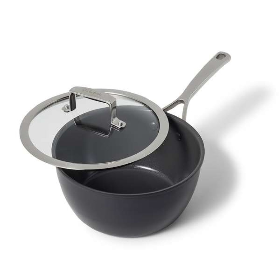 Excellent Quality Sur La Table Classic Hard Anodized Ceramic Nonstick Sauce Pan | * Hot