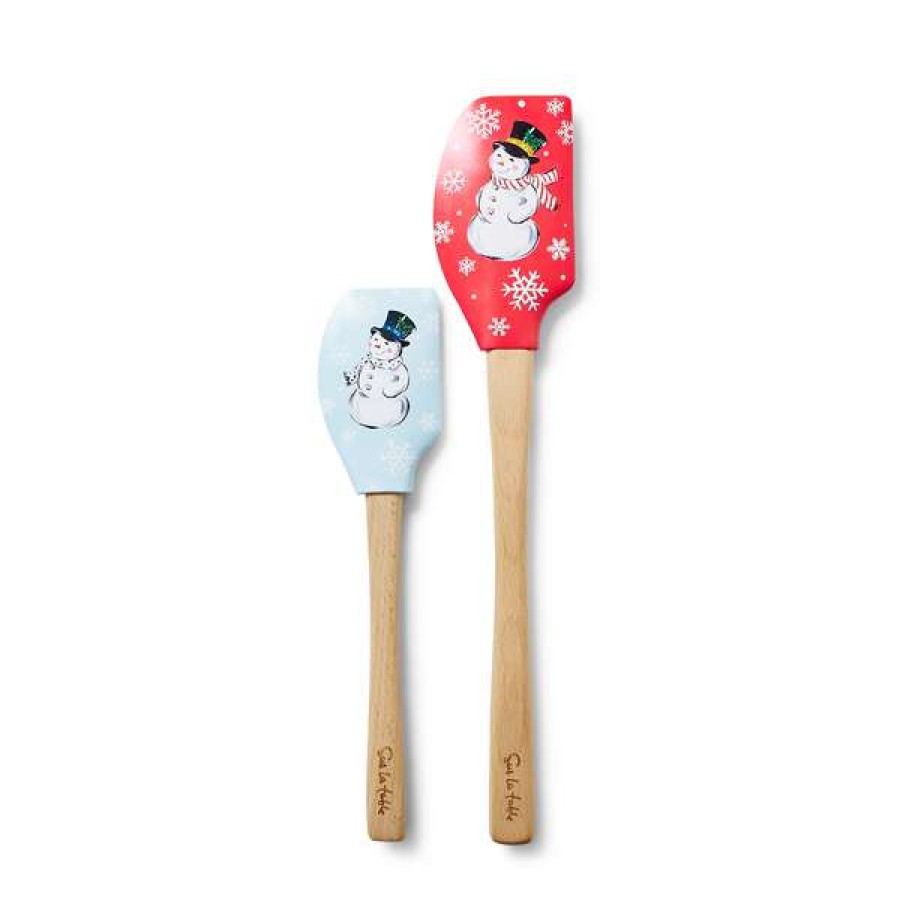 Best Sale Sur La Table Mini & Me Snowman Spatulas Set Of 2 | * Hot