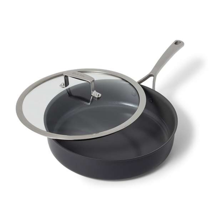 Flash Sale Sur La Table Classic Hard Anodized Ceramic Nonstick Saute Pan, 5 Qt. | * Online