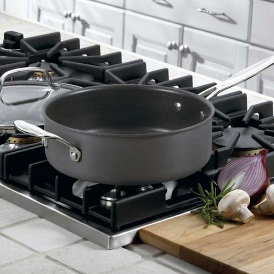 Exactly Discount Cuisinart Chef'S Classic Nonstick Hard Anodized Saute Pan, 3.5 Quart | * New