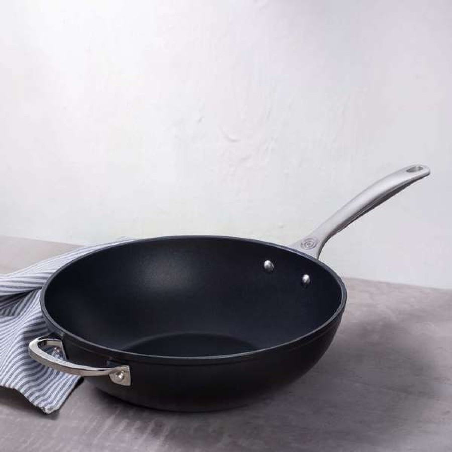 Shop New Le Creuset Toughened Nonstick Pro Stir-Fry Pan, 12 | * New