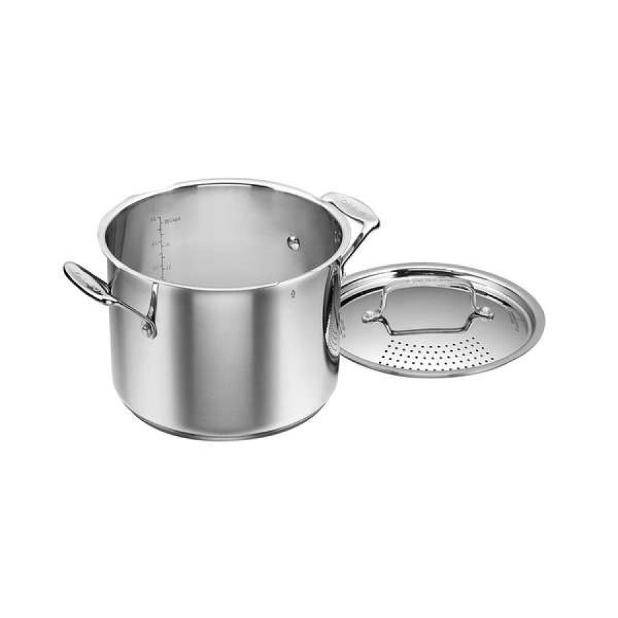 Excellent Quality Cuisinart Chef'S Classic Stainless Stockpot With Straining Cover, 6 Quart | * Wholesale