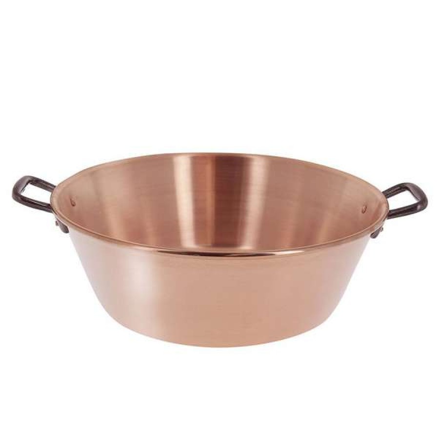 Reliable Quality De Buyer Inocuivre Tradition Copper Jam Pan, 12.7 Qt. | * New