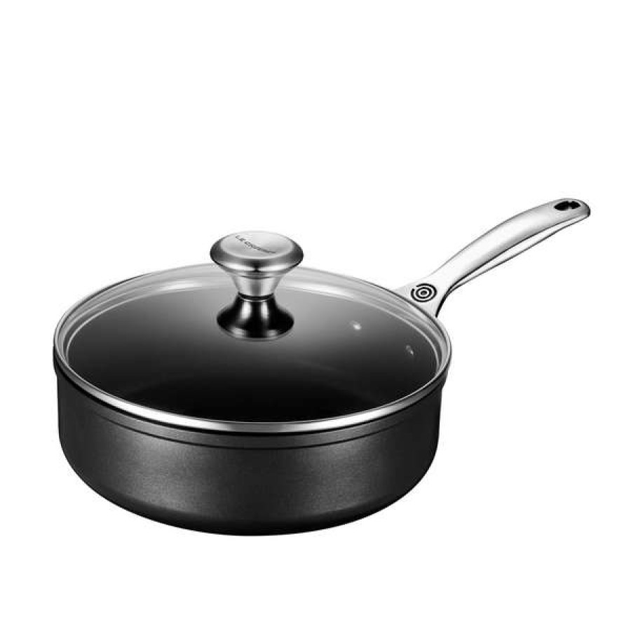 Best Sale Le Creuset Toughened Nonstick Pro Saute Pan With Lid | * Hot