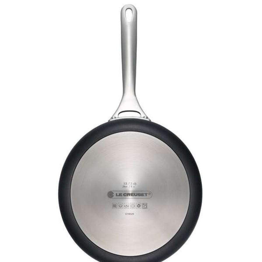 Best Sale Le Creuset Toughened Nonstick Pro Saute Pan With Lid | * Hot