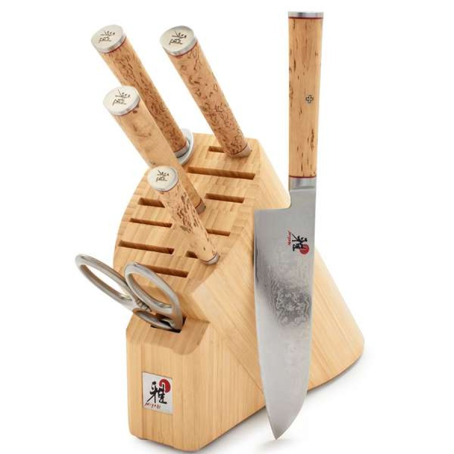 Latest Miyabi Birchwood 7-Piece Block Set | * Online