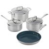 Latest Zwilling Clad Cfx 7-Piece Nonstick Cookware Set | * Online