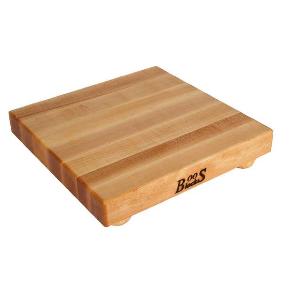 Flash Sale John Boos & Co. Maple Edge-Grain Cutting Board With Feet, 12 X 12 X 1 " | * Wholesale