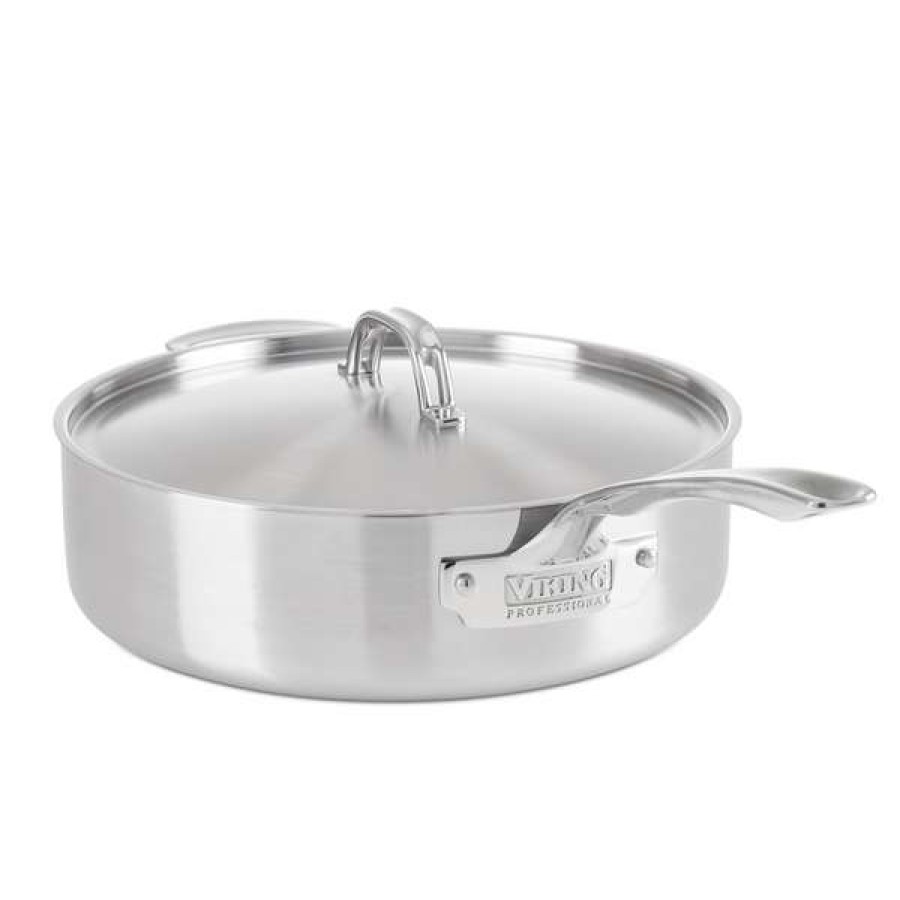 Best Price Viking Professional 5-Ply Stainless Steel Saute Pan | * New