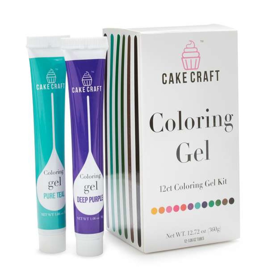 Cheap Cake Craft 12-Pack Coloring Gel Kit | * Clearance