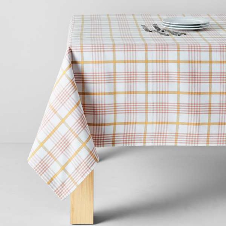 Free Delivery Sur La Table Woven Plaid Tablecloth | * Online