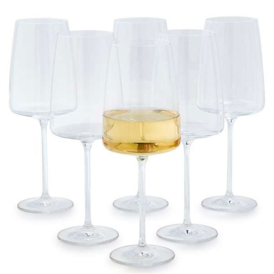 Flash Sale Schott Zwiesel Sensa Full-White Wine Glasses, Set Of 6 | * Hot