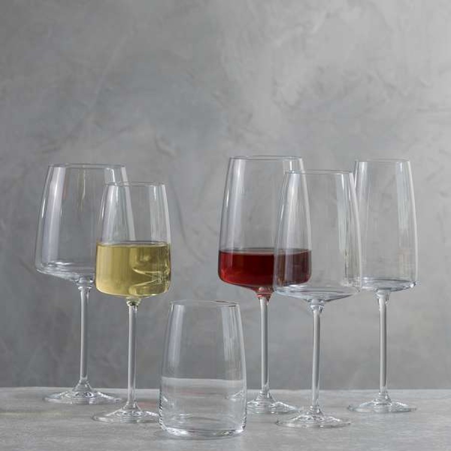 Flash Sale Schott Zwiesel Sensa Full-White Wine Glasses, Set Of 6 | * Hot