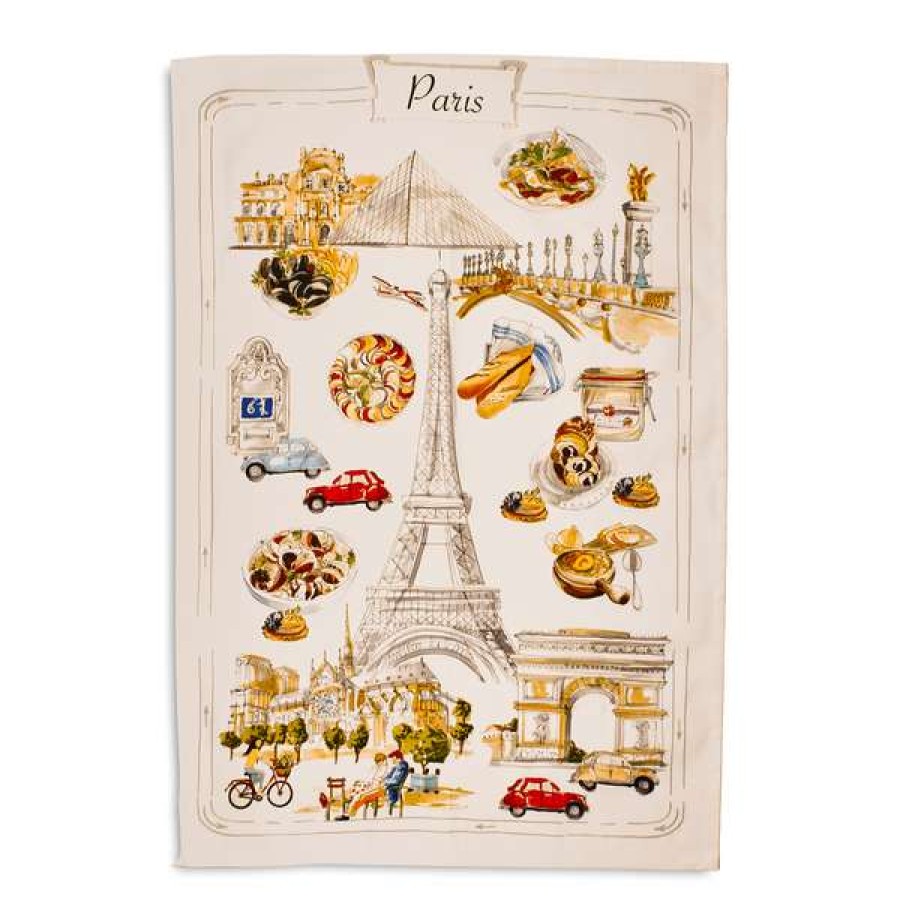 Lower Price Sur La Table France Map Kitchen Towel | * Clearance