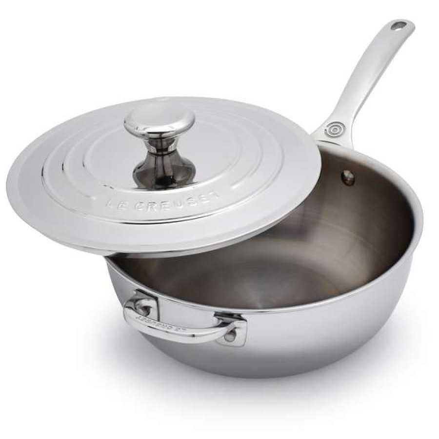 Reliable Quality Le Creuset Stainless Steel Saucier | * Clearance