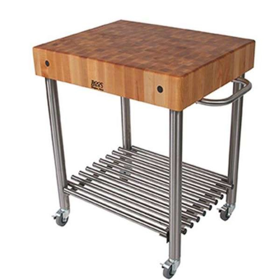 Free Delivery John Boos & Co. D'Amico Cart, 30 X 24 X 35 | * Online