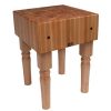 Reliable Quality John Boos & Co. Butcher Block Table, 18 X 18 X 34 | * Clearance