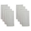 Less Expensive Sur La Table Herringbone Napkins, Set Of 8 | * New